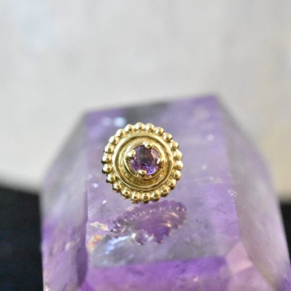 Tawapa Afghan with Amethyst