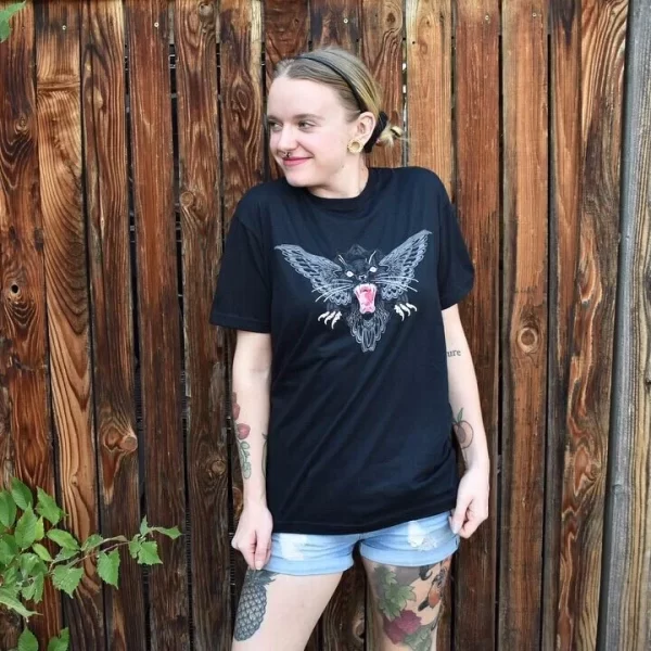 Panther Hawkdala Black Tee - Image 2