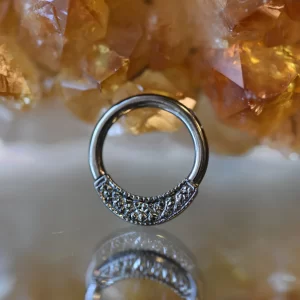 BVLA Pave Janna Seamless Hoop