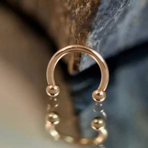 Anatometal Gold Horseshoe