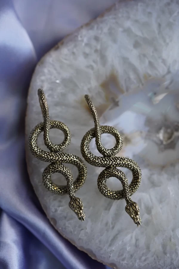 Safe Products Snake Earrings
