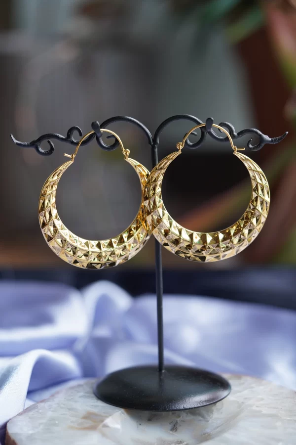 Tether Jewelry "Decibel" Hoops - Image 2