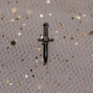 BVLA Black Rhodium Dagger