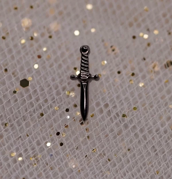 BVLA Black Rhodium Dagger