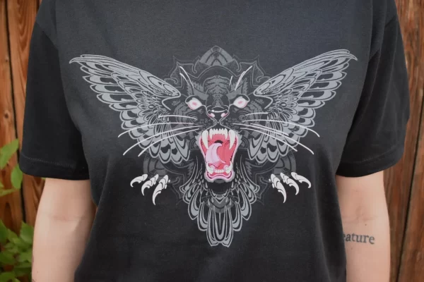 Panther Hawkdala Black Tee