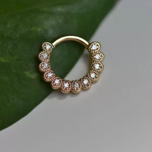 B.V.L.A. Santa Rosa clicker in Yellow Gold