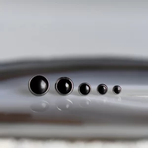 Neometal Black Onyx Cabochon Top