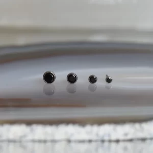 Neometal Black CZ Bezel Top