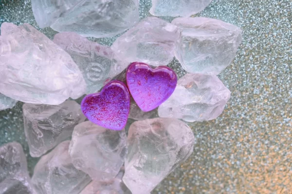 Gorilla Glass Heart Plugs - Image 2