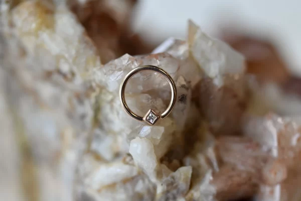 BVLA Princess Bezel Seam Ring - Image 2