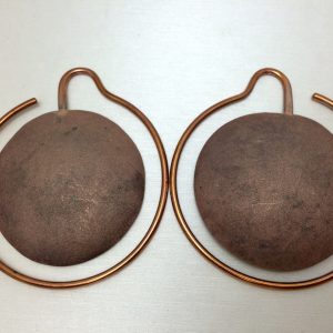 Maya Copper "Eclipse" Earrings