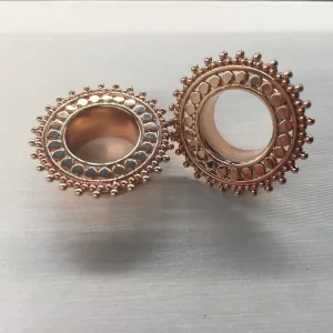 Tawapa Afghan Rose Gold Plated Eyelets