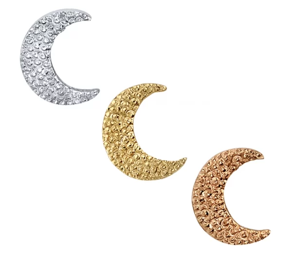 BVLA Pave Crescent Moon