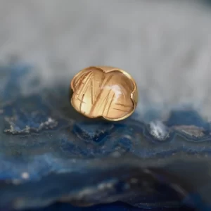 Diablo Organics Genuine Rutilated Quartz End