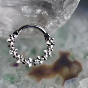 BVLA Tiffany Clicker w/ White Sapphires