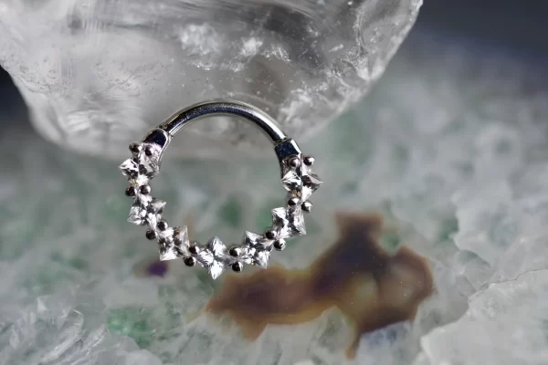 BVLA Tiffany Clicker w/ White Sapphires