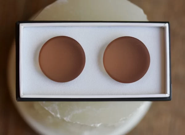 Gorilla Glass Matte Plugs - Rhubarb