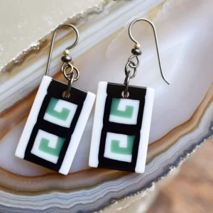 Gorilla Glass "Mitla" Earrings