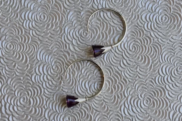 Diablo Purple Swarovski Tsabit Weights