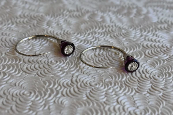 Diablo Purple Swarovski Tsabit Weights - Image 2